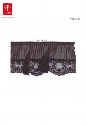 PLEATED LACE
