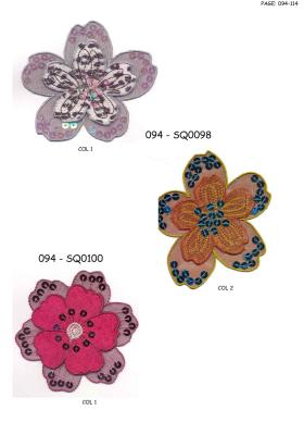FABRIC BROOCHES