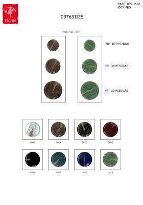 POLYESTER BUTTONS